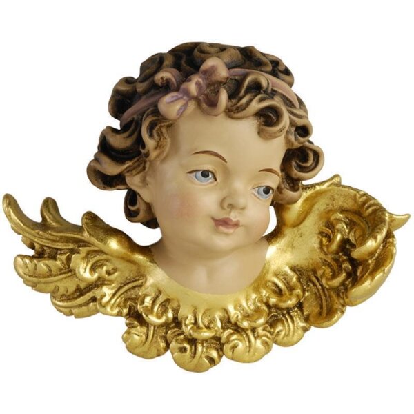 Angel head looking left - antique - 3,94 inch