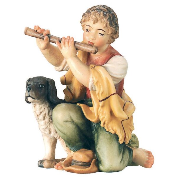 Pastore con flauto+cane