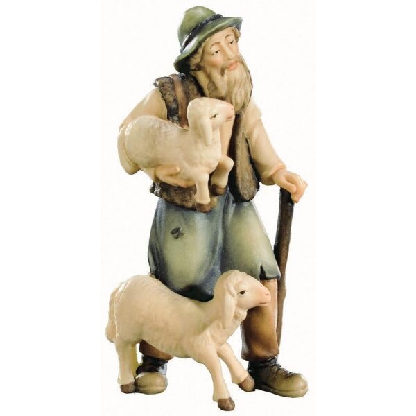 T.Shepherd with lambs