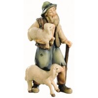 T.Shepherd with lambs