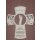 Gebetskreuz mit Muttergottes 5cm, Holz - coloriert - 17 cm