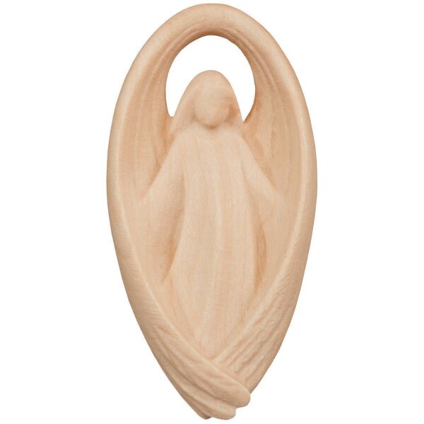 Lucky Charm - Guardian angel Wood - natural wood - 2,36 inch