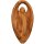 Lucky Charm - Guardian angel oliv wood - natural wood - 2,36 inch