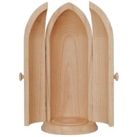 Niche for Statues - natural wood - 3,94 inch