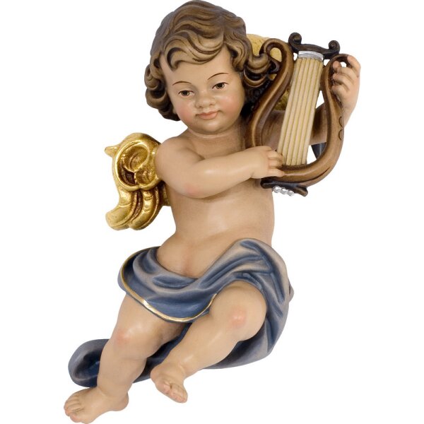 Baroque Putto with Lyre