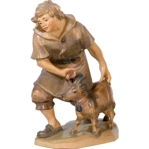 Standing Shepherd with Goat
