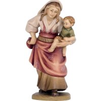 Standing Shepherdess with Child