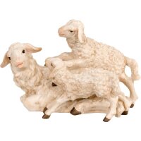 Pecore con agnelli