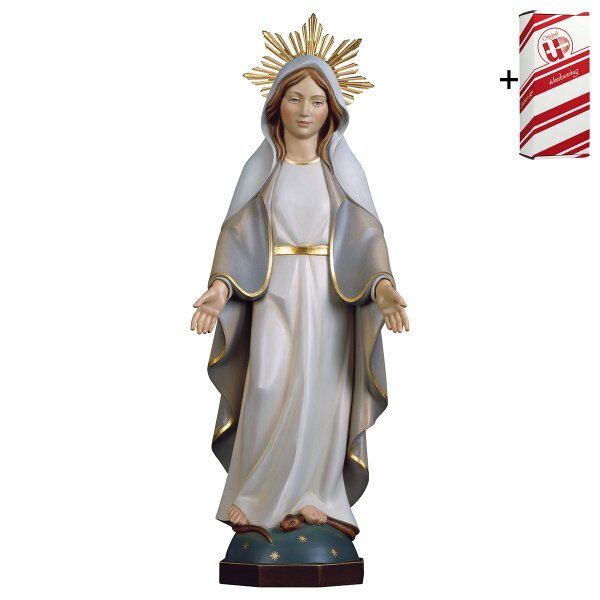 Our Lady of Miracles Modern with Aura + Gift box