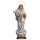 Our Lady of Medjugoje with Halo 12 stars brass - Linden wood carved