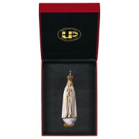Our Lady of Fátima Capelinha with crown + Case...