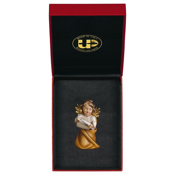 Heart Angel with notes with gold string + Case Exclusive