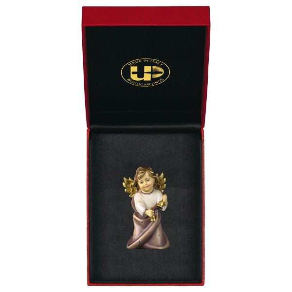 Heart Angel with bells with gold string + Case Exclusive