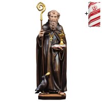 St. Benedict of Nursia with calyx and snake + crow and...