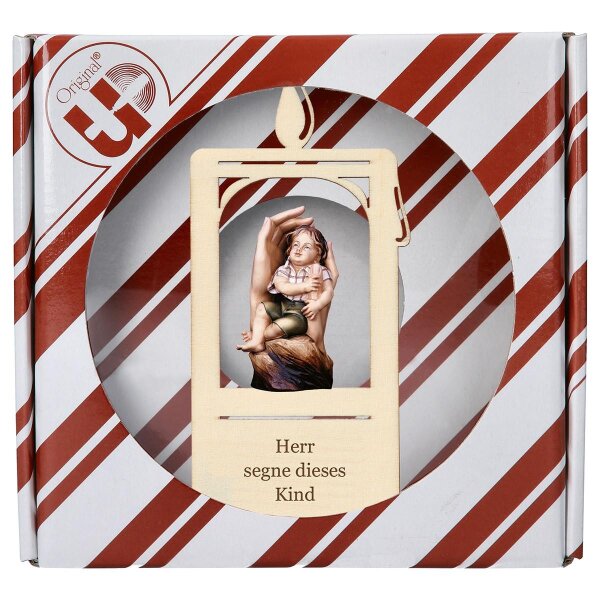 Protective hands boy - Candle + Gift box