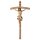 Crocifisso Nazareno - Croce curva - Legno di tiglio scolpito
