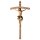 Crocifisso Nazareno - Croce curva - Legno di tiglio scolpito