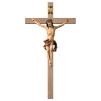 Crocifisso Nazareno - Croce liscia - Legno di tiglio...