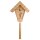 Crucifix Baroque - Field cross Larch -  Linden wood carved