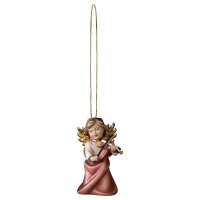 Heart angel with violine with gold string