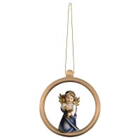 Heart Angel with calyx - Wood sphere