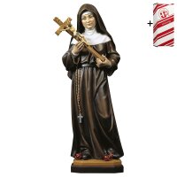 St. Rita of Cascia with Crucifix + Gift box