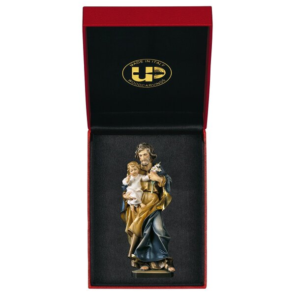 Hl. Josef mit Kind und Lillie + Etui Exclusive