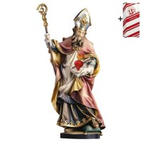 Hl. Augustinus mit Herz und Pfeil + Geschenkbox