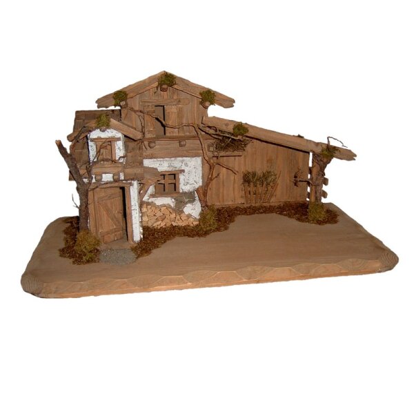 Stable for King Nativity - color - 3,5 inch
