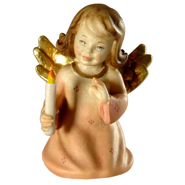 Angel with candle - color - 2¾"