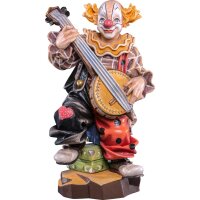 Clown banjo player