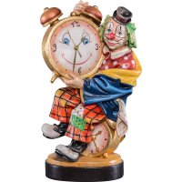 Clown con orologio funzionante