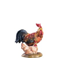Cock with hen H.K.