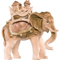 Elephant with baggage H.K.