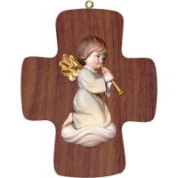 Kreuz mit Pitti - Engel mit Posaune
