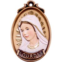 Medaillon Büste Lourdes