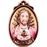 Medaglione sacro cuore di Gesù