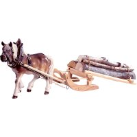 1 Draw-horse with woodsledge