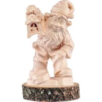 Gnome guardian on pedestal