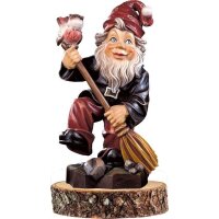 Home-gnome on pedestal