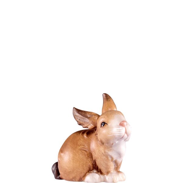 Coniglietto seduto Artis marrone - colorato - 12 cm
