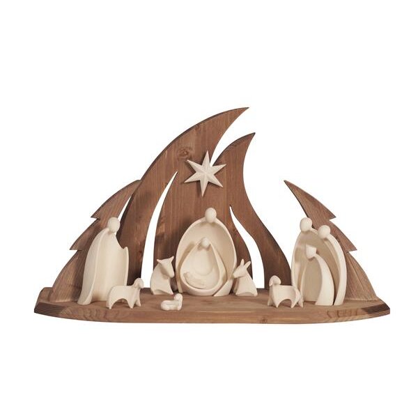 Nativity Ambiente Design 11 pcs - stable Ambiente