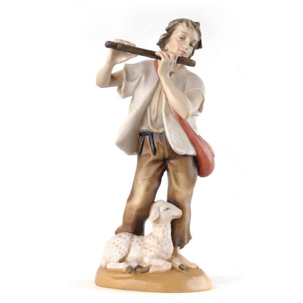 Shepherd with flute - color - 8"