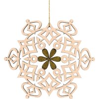 Laser decoration ornament 2