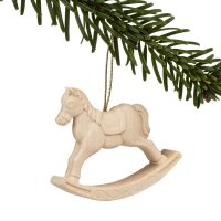 christmas tree decoration rocking horse