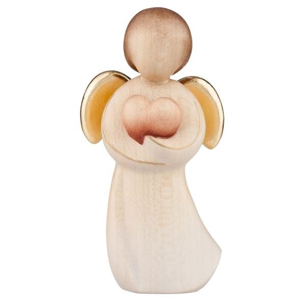 angel modern art with heart - colored - 5,5 inch