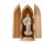 Our Lady of Medjugorje in niche - colored - 3"/4"
