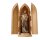 St. Joseph with Child in niche - colored - 3,5"/5"