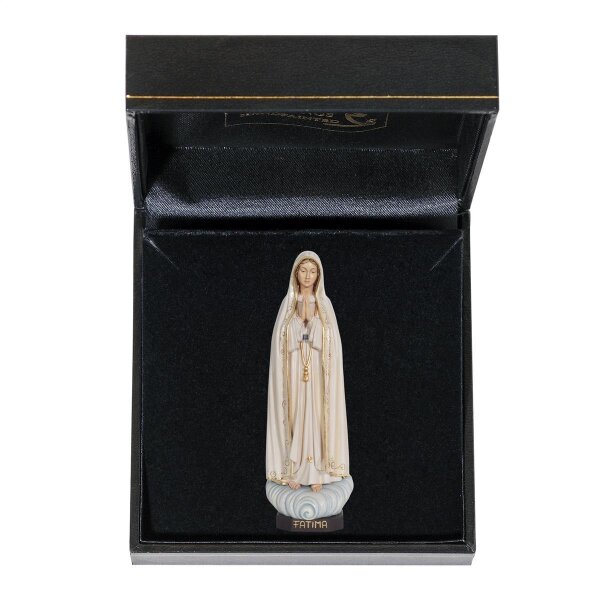 Our Lady of Fátima Capelinha with case - colored - 3 inch