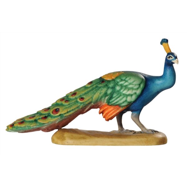 Peacock - colored - 2,1"